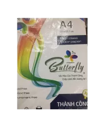 Bìa màu A4 160 gsm dạ quang