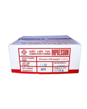 Giấy liên tục 5 liên 210x279mm