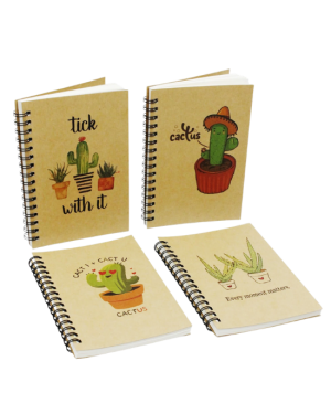 Set 5 cuốn sổ lò xo A6