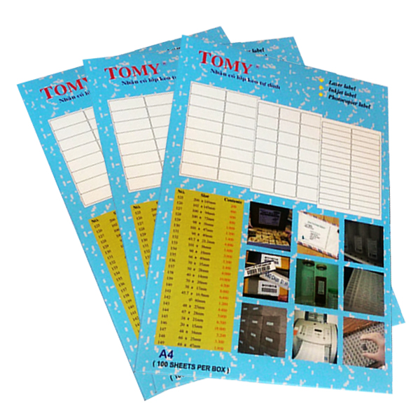 Cấu Tạo Vượt Trội Của Decal A4 Tomy 127