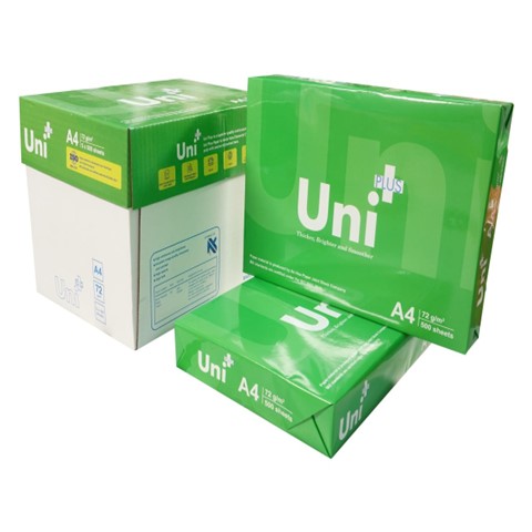Khám Phá Chất Lượng Vượt Trội Của Giấy A4 Uni Plus 72 gsm