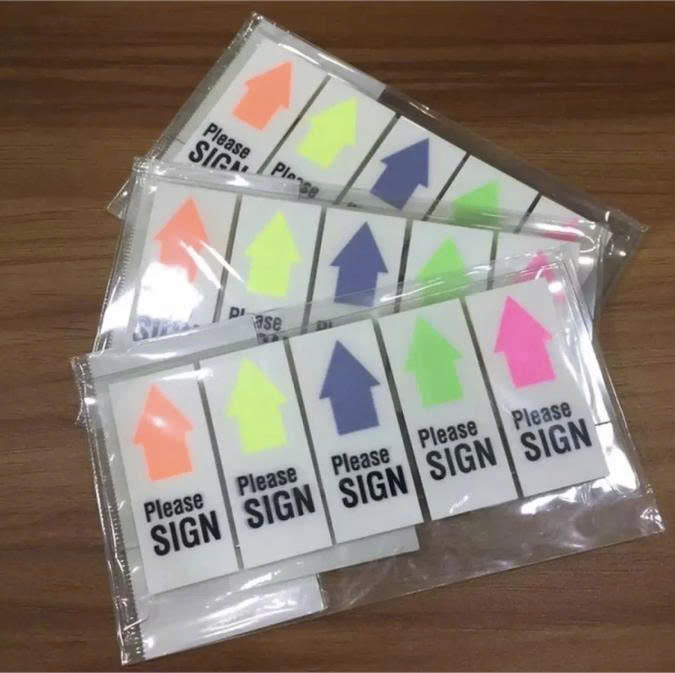Lựa chọn Giấy note Sign Here Pronoti – Nâng tầm hiệu quả công việc