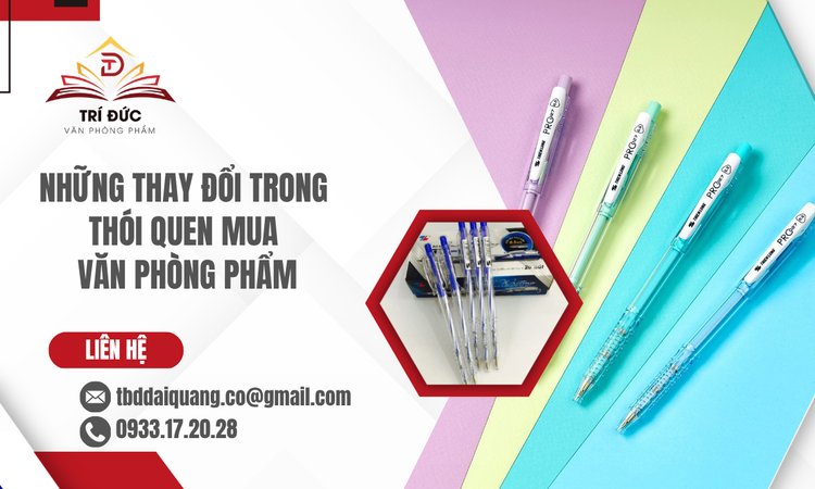 Sự Lên Ngôi Của Mua Sắm Văn Phòng Phẩm Trực Tuyến